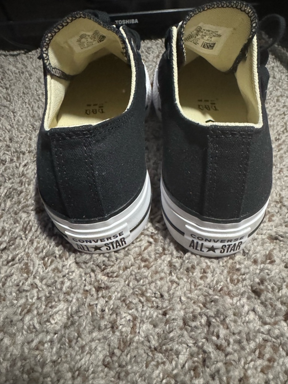 CONVERSE Chuck Taylor All Star Lift Platform Womens Low Top Shoes - Picture 6 of 8